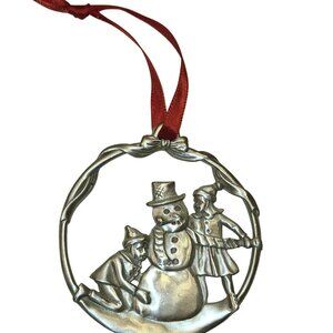 1997 Vintage Ocean Art Pewter Christmas Ornament